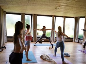 yoga retreat Rishikesh - Yogada Ashram yoga class